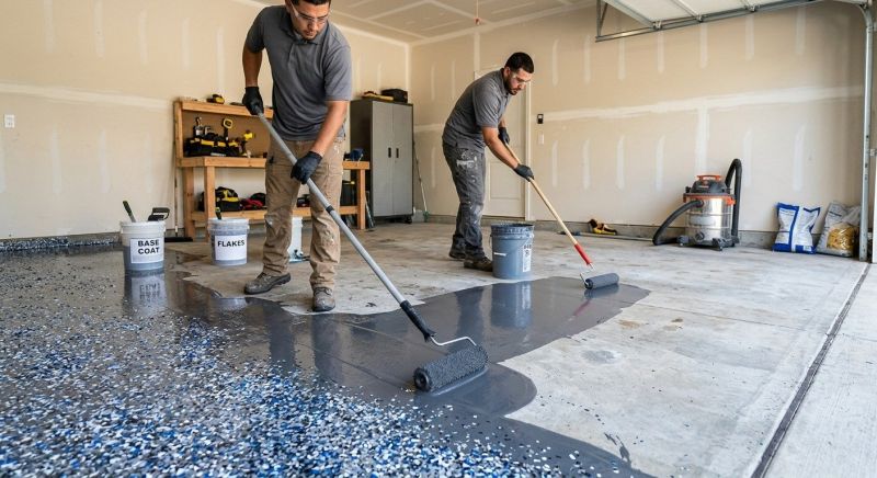 Epoxy Coating Installation in Columbia, SC