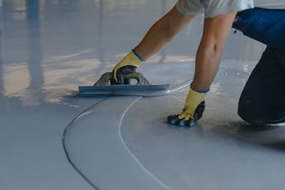 Epoxy Garage Flooring Installation in Fairfax, VA