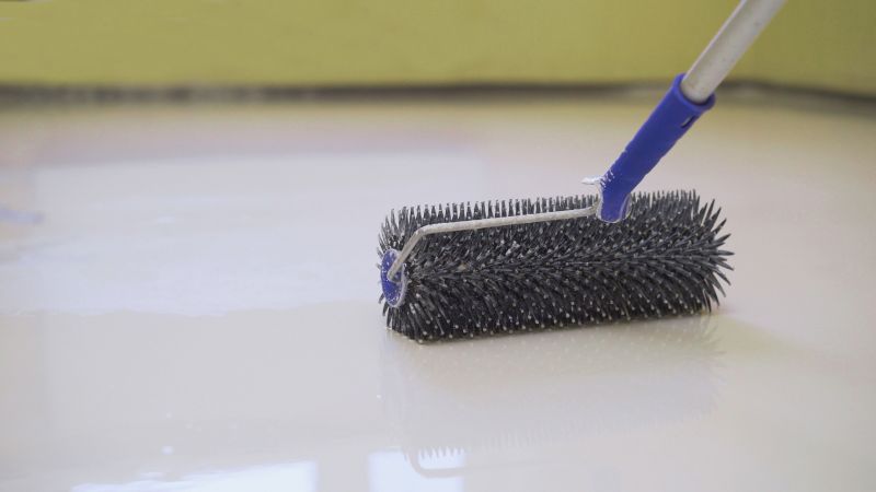 Cured Garage Surface