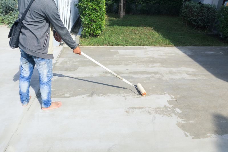 Garage Floor Coating in Action